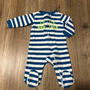 Little brother sleeper/footie